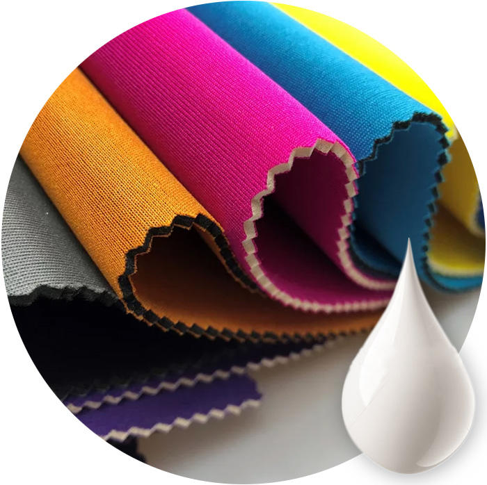 Textilná poťahová živica