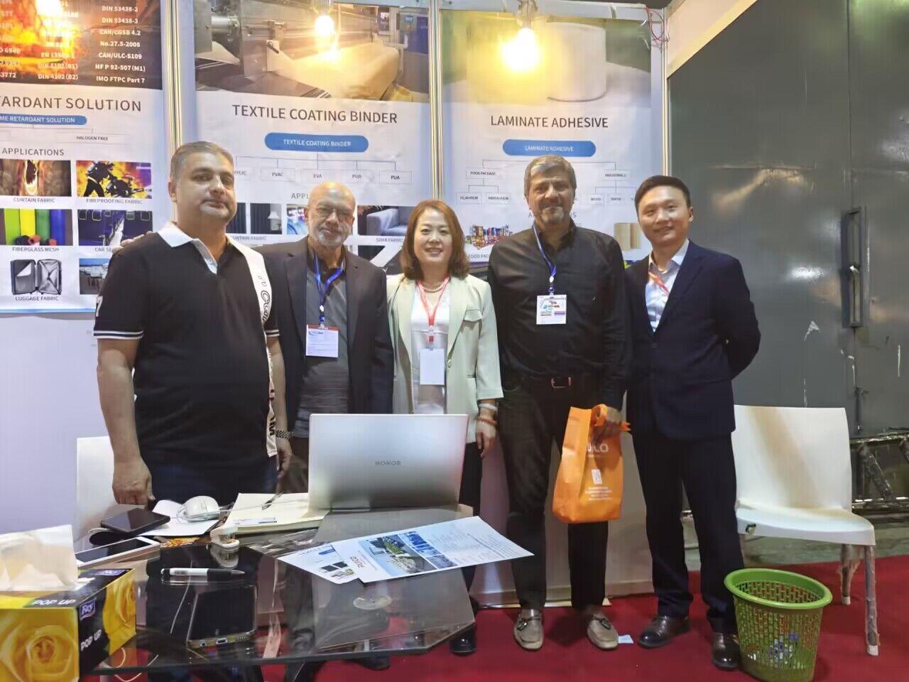 Spoločnosť Zhejiang Ruico Advanced Materials Co., Ltd. sa zúčastnila 26. ázijskej textilnej výstavy